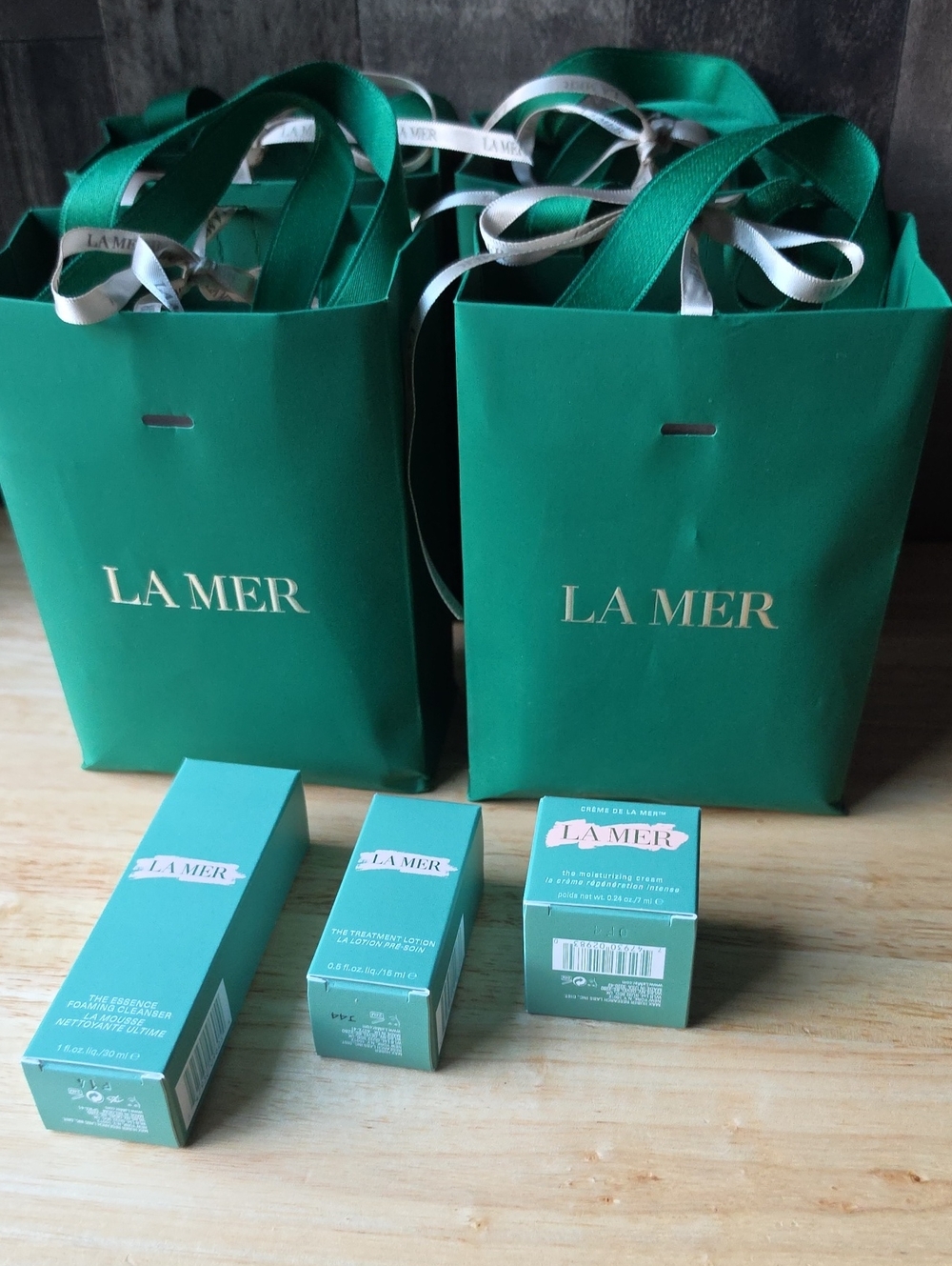 Four La Mer Giftbag Set